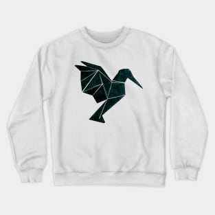 geometric hummingbird Crewneck Sweatshirt